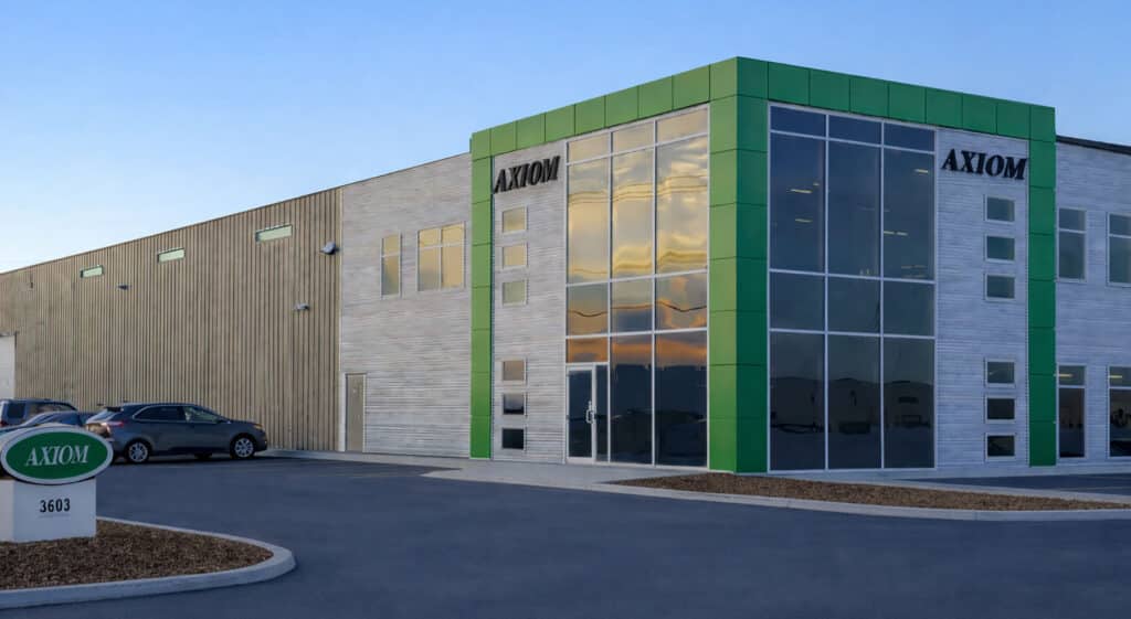 Axiom Industries headquarters in Saskatoon
